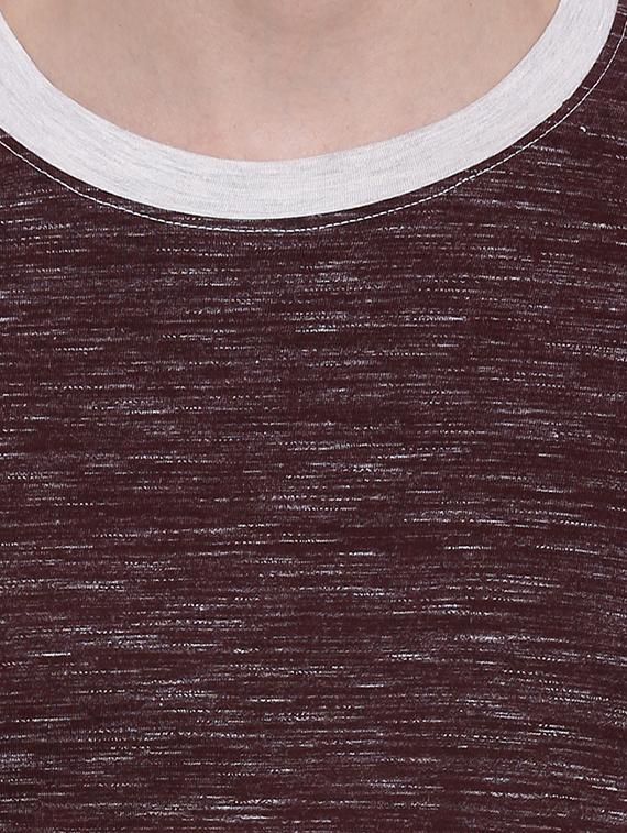 colour block cotton t-shirt - 12839325 - Zoom Image - 4