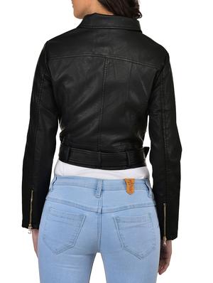black leather jacket - 12840382 - Standard Image - 3