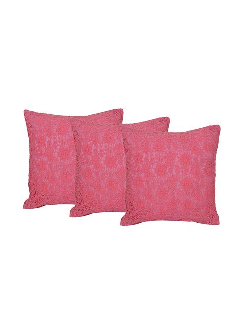 set of 3 machine embroidered cushion cover - 12849347 - Standard Image - 1