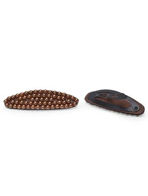 brown faux pearl hair clip - 1286162 - Standard Image - 2