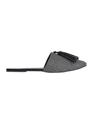 black canvas mules casual shoes - 12868584 - Standard Image - 2