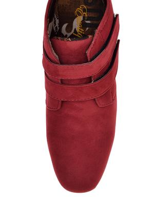 maroon ankle boot - 12883723 - Standard Image - 4
