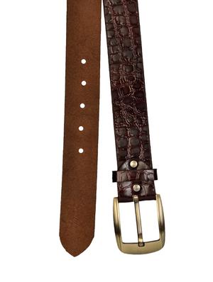 brown leather belt - 12883726 -  Standard Image - 1