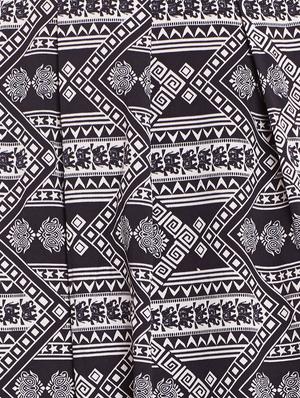 printed a-line dress - 12885892 - Standard Image - 5