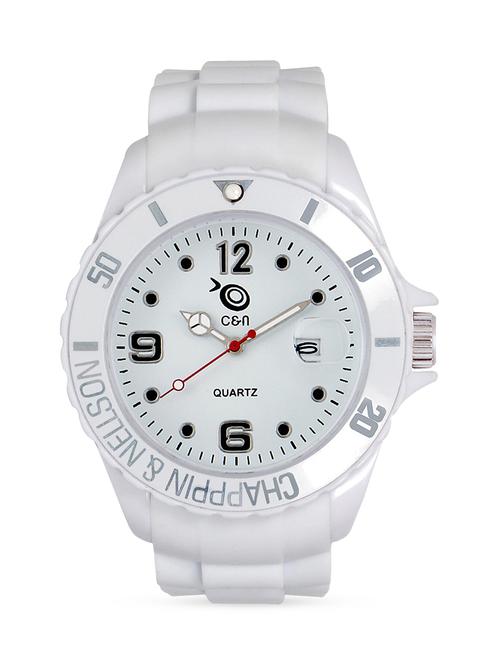 white analog round dial watch - 1288783 - Standard Image - 1
