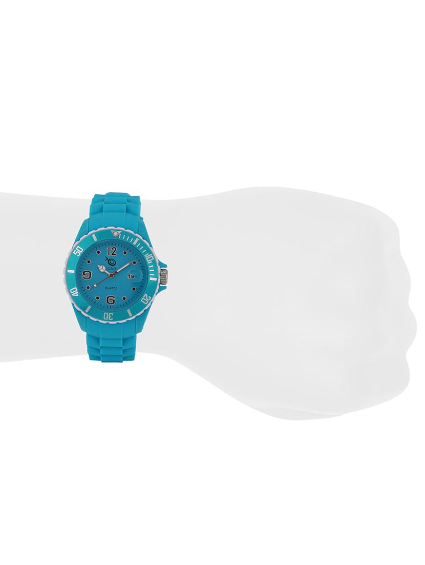 blue analog round dial watch - 1288785 - Zoom Image - 3