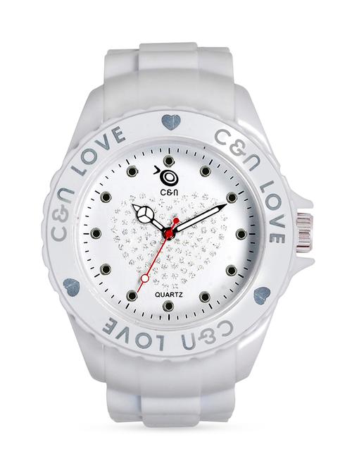 white analog round dial watch - 1288786 - Standard Image - 1