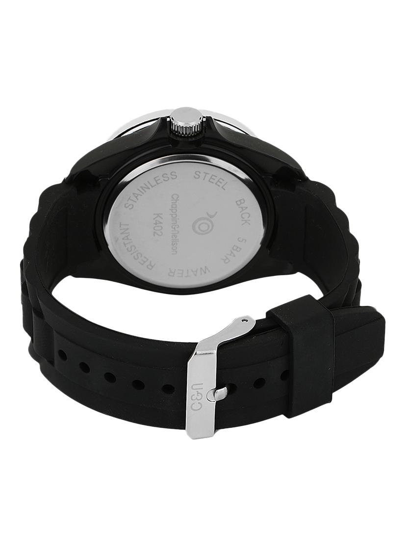 black studded round dial watch - 1288790 - Zoom Image - 2