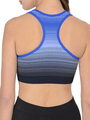 racer back striped bra - 12888560 - Standard Image - 3
