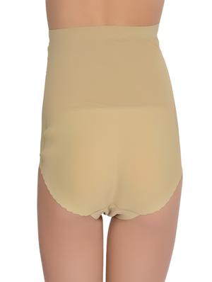 beige nylon shaper brief shapewear - 12888609 - Standard Image - 3