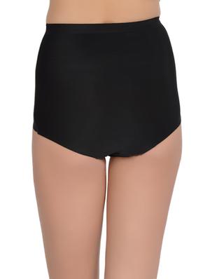 black nylon shaper brief shapewear - 12888612 - Standard Image - 3
