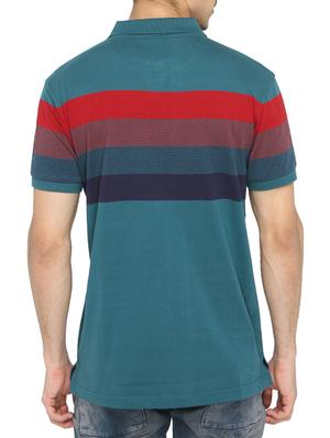 green cotton striped t-shirt - 12891710 - Standard Image - 3