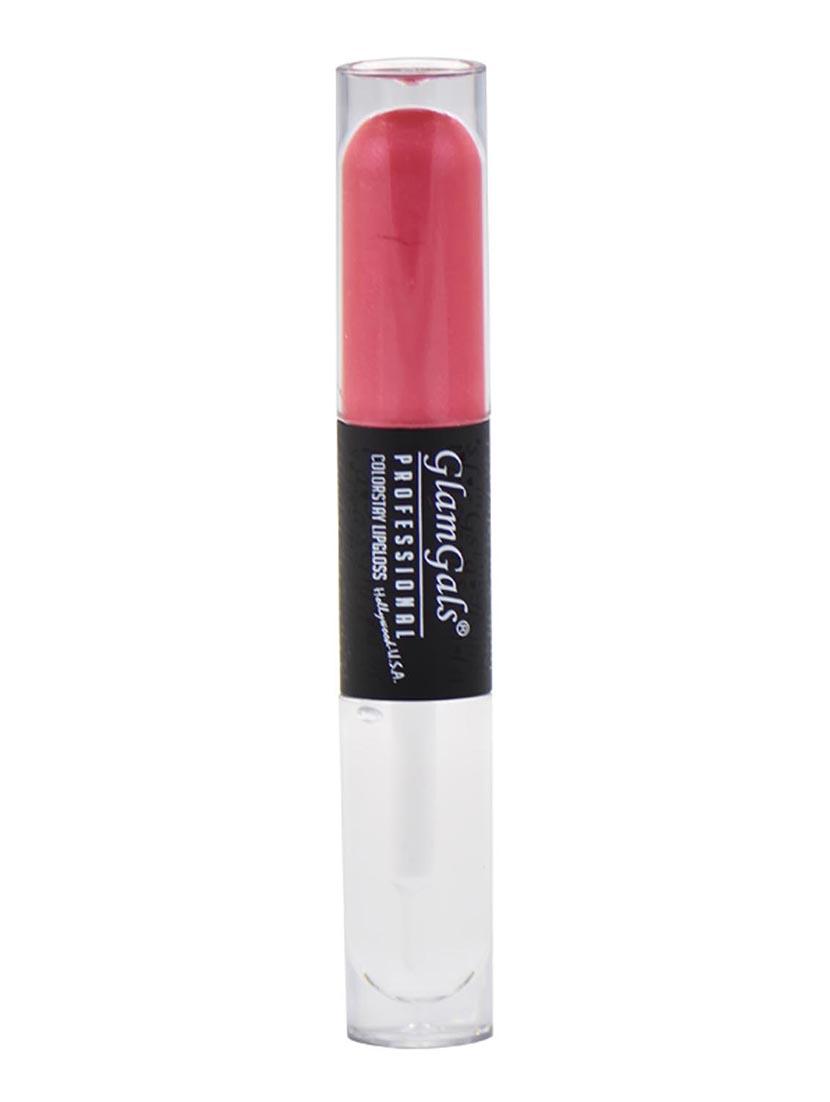 glamgals colour stay dual lip gloss,rose pink,8 ml - 12894399 - Zoom Image - 1