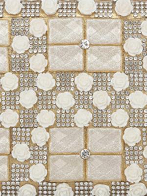 gold metal clutch - 12895099 - Standard Image - 4