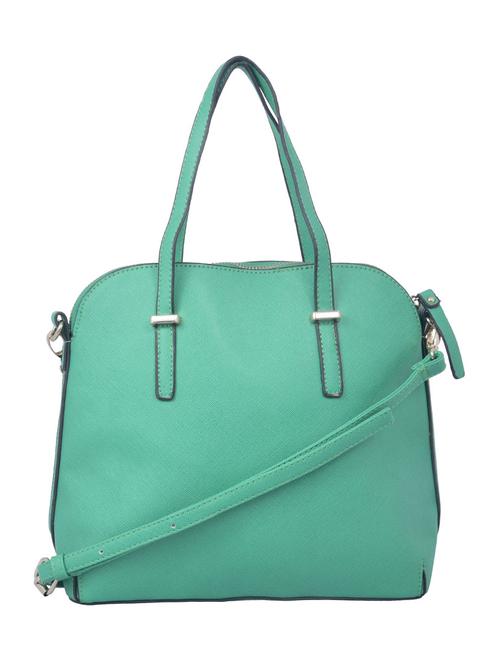 turquoise green leatherette handbag - 12895111 -  Standard Image - 0