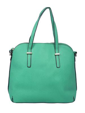 turquoise green leatherette handbag - 12895111 - Standard Image - 2