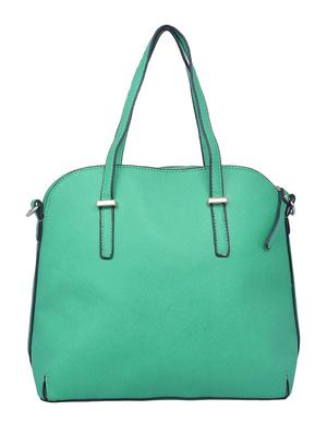 turquoise green leatherette handbag - 12895111 - Standard Image - 4