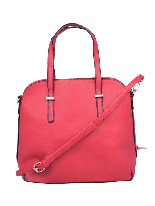 red leatherette handbag - 12895113 -  Standard Image - 0