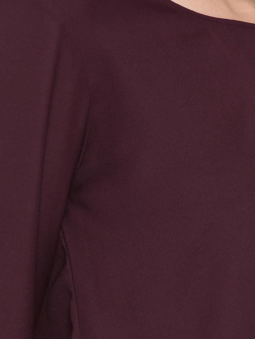 scallop hem layered top - 12903779 - Zoom Image - 4