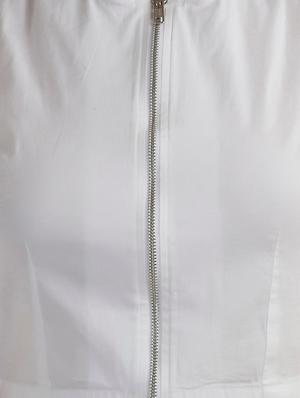 zip up front crop top - 12906170 - Standard Image - 4