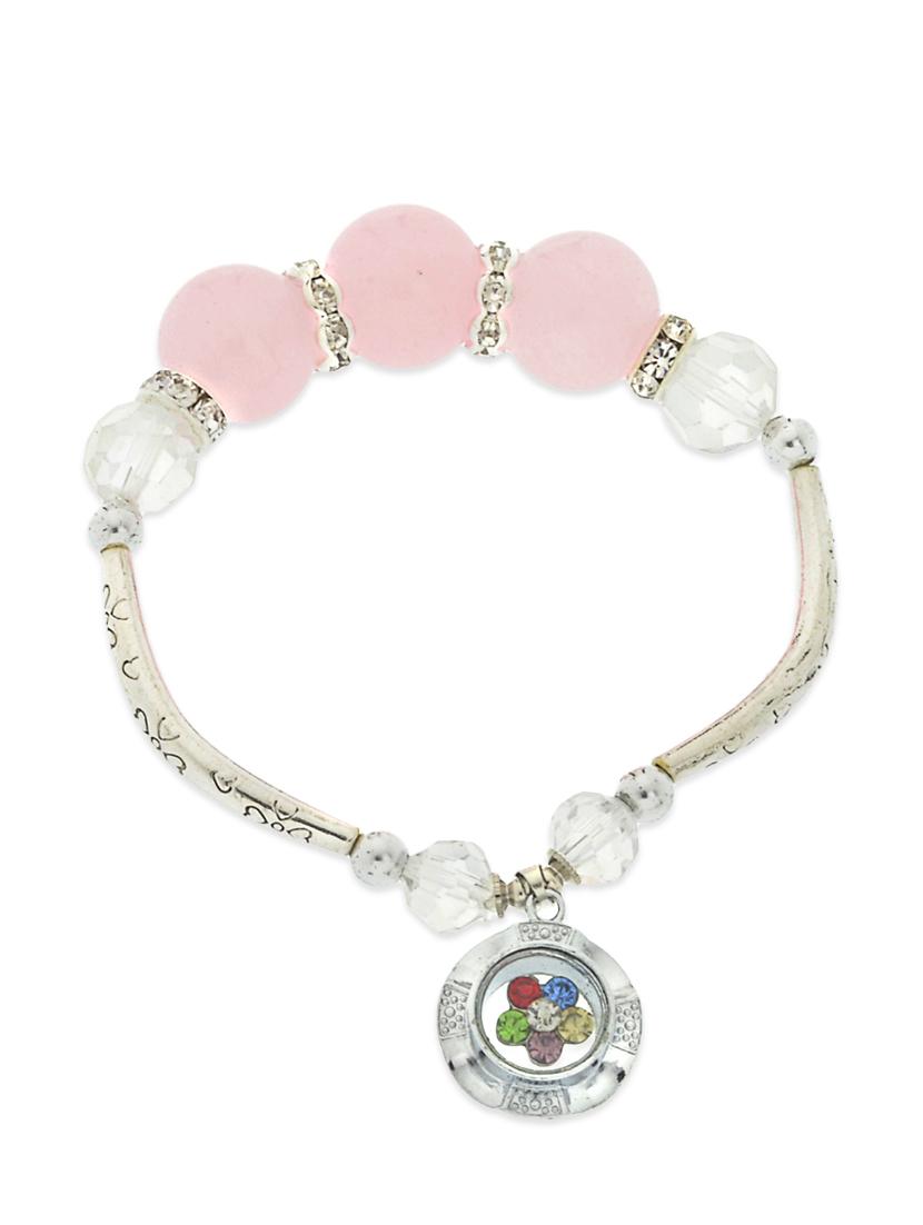 crystal collection beautiful silver bracelet for women - 12907386 - Zoom Image - 1