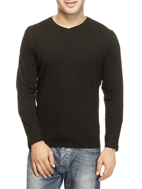 black cotton tshirt - 12908424 - Standard Image - 1