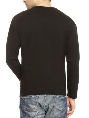 black cotton tshirt - 12908424 - Standard Image - 3