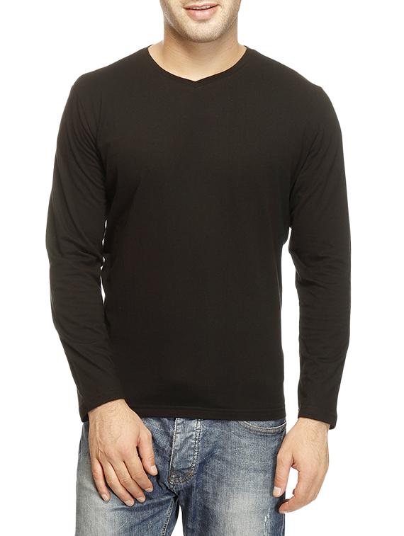 black cotton tshirt - 12908424 - Zoom Image - 1