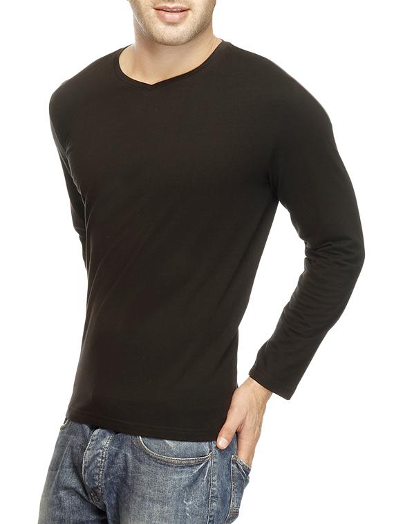 black cotton tshirt - 12908424 - Zoom Image - 2