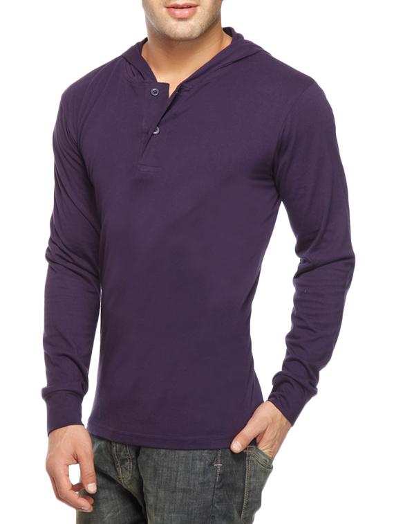 navy blue cotton tshirt - 12908457 - Zoom Image - 2