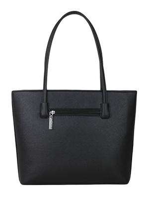 black leatherette handbag - 12909876 - Standard Image - 2