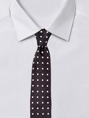 black micro tie - 12911228 - Standard Image - 5