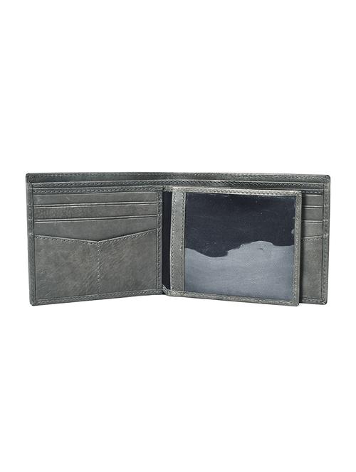 grey leather wallet - 12911244 - Standard Image - 1