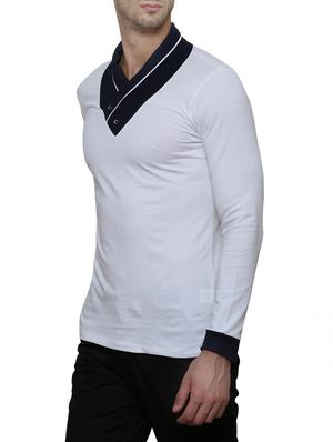 white cotton t-shirt - 12911268 - Standard Image - 2