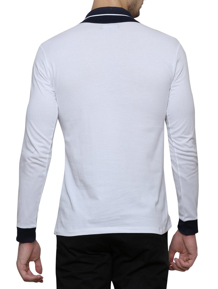 white cotton t-shirt - 12911268 - Zoom Image - 3