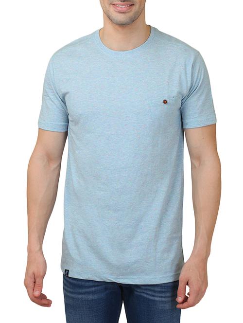 light blue cotton tshirt - 12913315 - Standard Image - 1