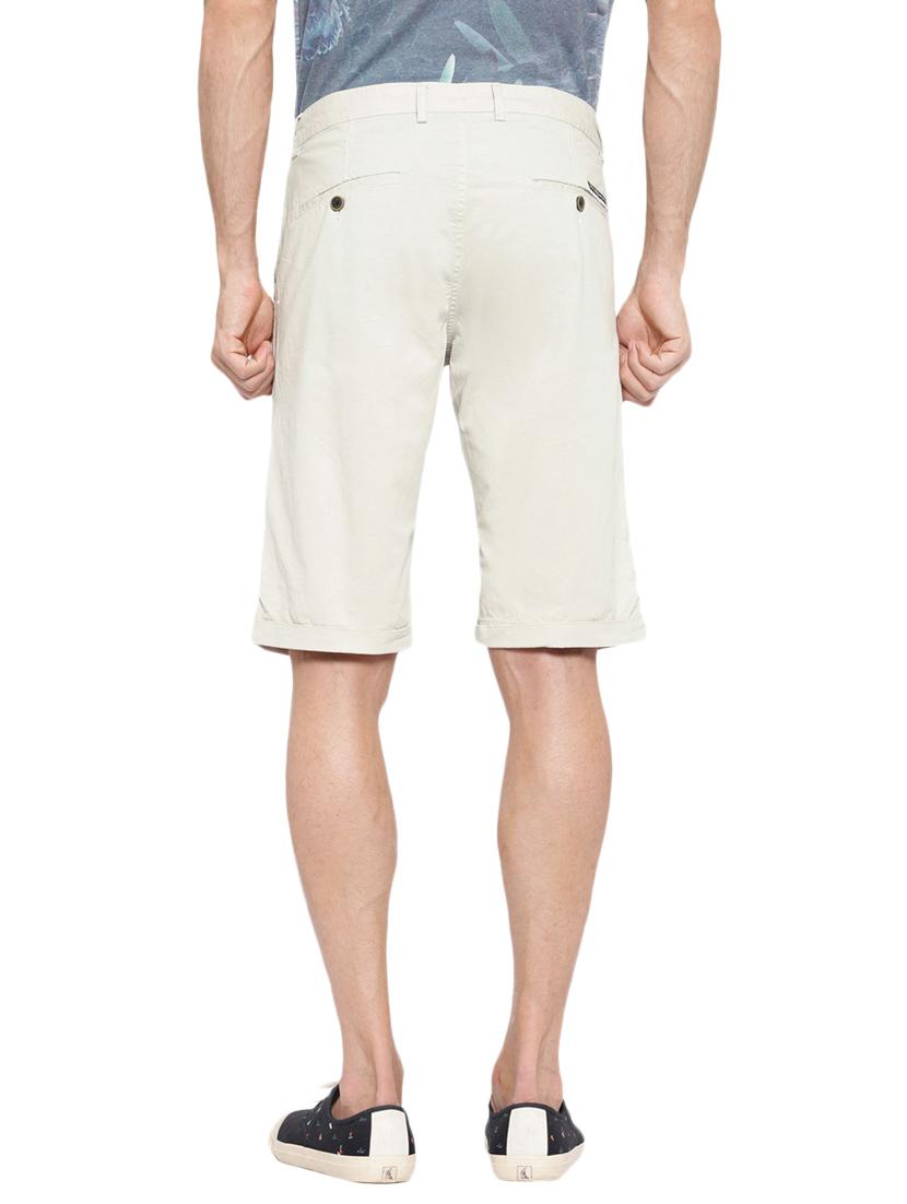 white cotton shorts - 12914478 - Zoom Image - 3