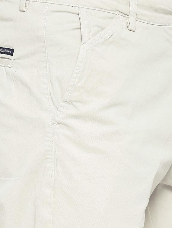 white cotton shorts - 12914478 - Zoom Image - 4