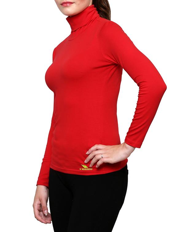 turtle neck long sleeved top - 12915903 - Zoom Image - 2