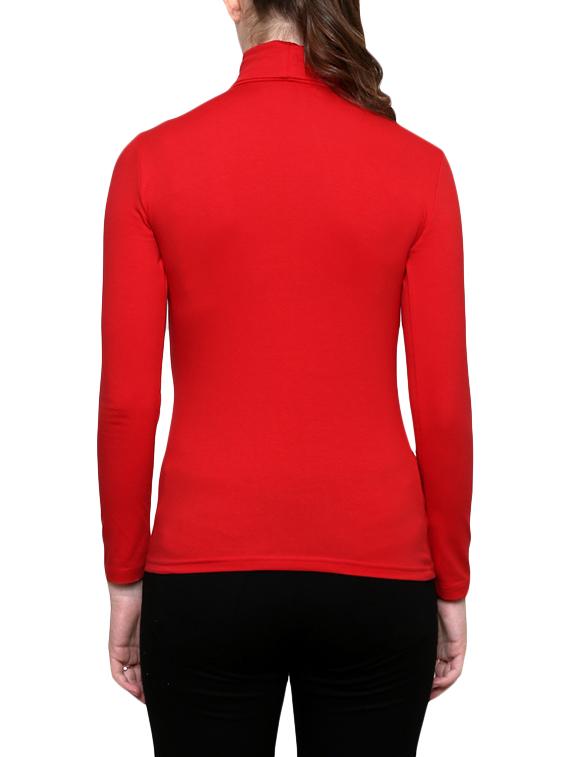 turtle neck long sleeved top - 12915903 - Zoom Image - 3