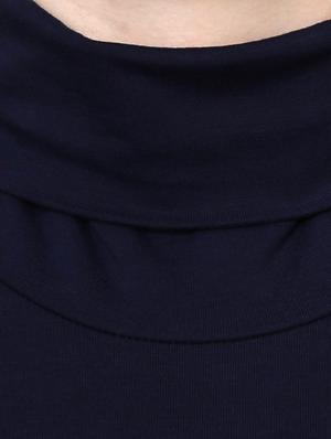 turtle neck solid top - 12915904 - Standard Image - 4
