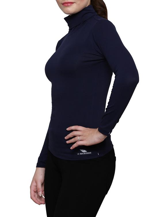 turtle neck solid top - 12915904 - Zoom Image - 2