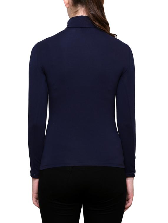 turtle neck solid top - 12915904 - Zoom Image - 3