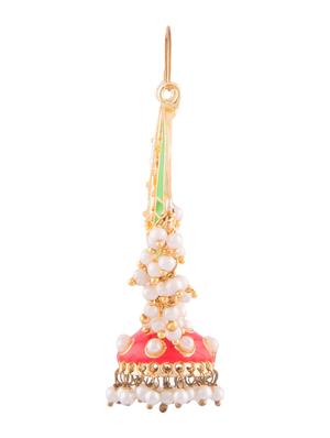neon green metallic beaded necklace - 1292704 - Standard Image - 2