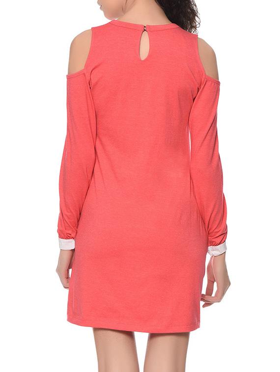 pink jersey dress - 12943868 - Zoom Image - 3