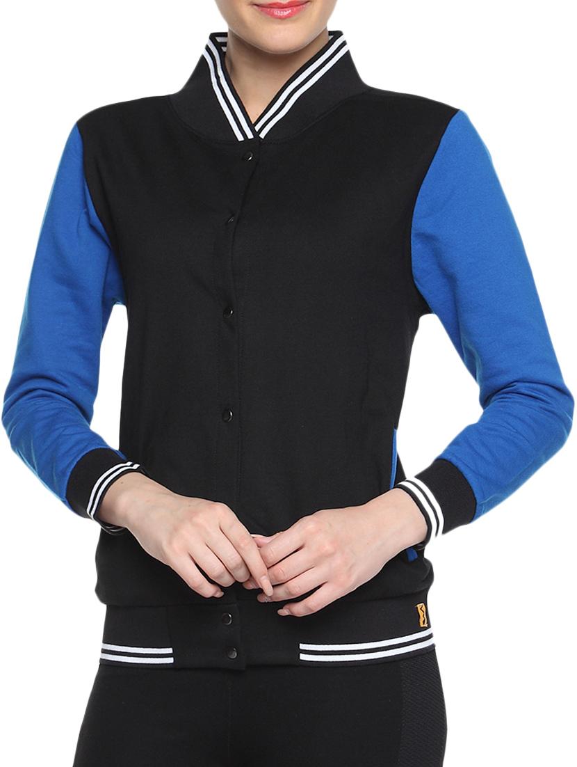 color block varsity jacket