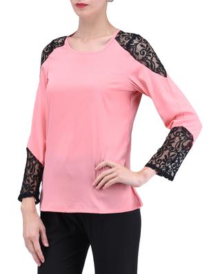 pink plain poly crepe cami - 1294681 - Standard Image - 2
