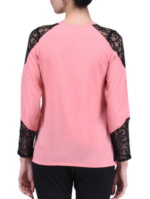 pink plain poly crepe cami - 1294681 - Standard Image - 3