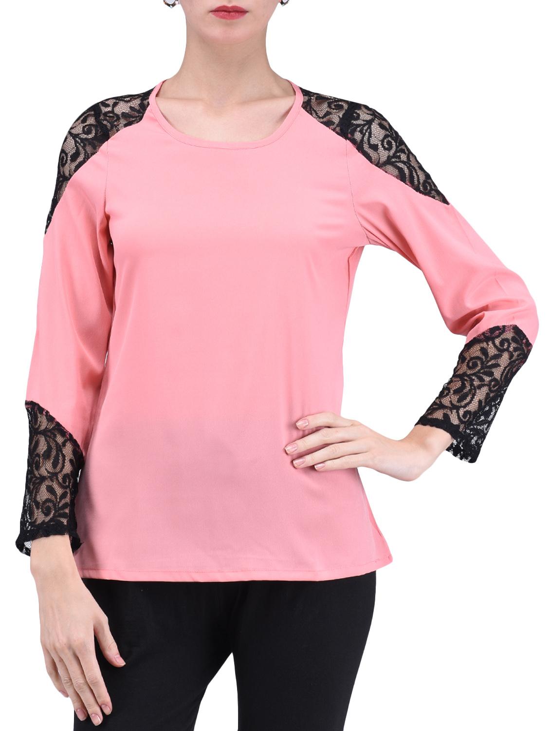 pink plain poly crepe cami - 1294681 - Zoom Image - 1