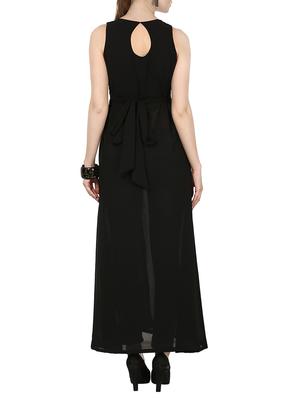 front slit tie-knot tunic - 12950969 - Standard Image - 3
